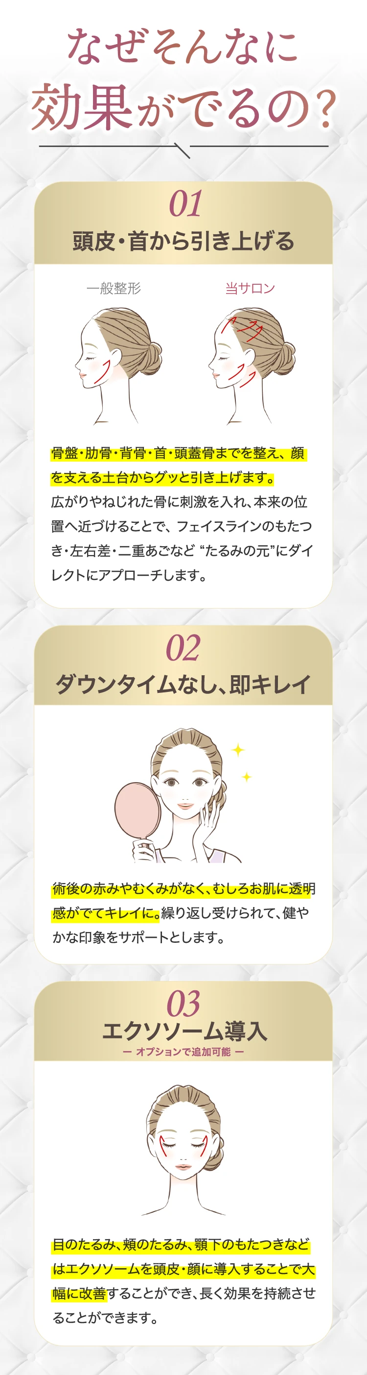 なぜそんなに効果が出るの？